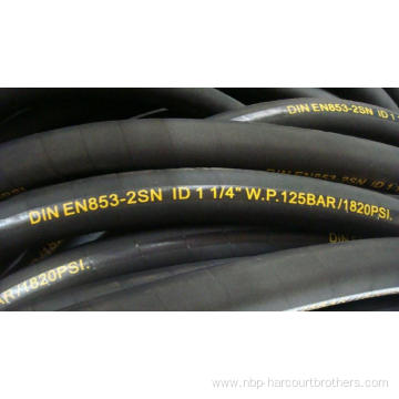 SAE 100R2 high pressure rubber hose for Mining Equipment